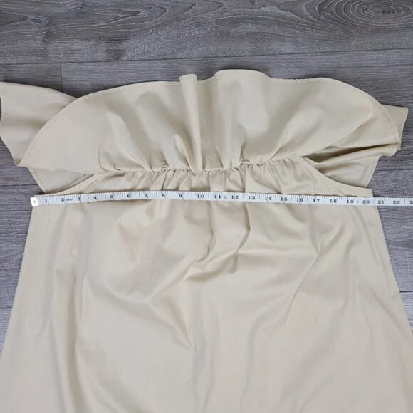 Cupshe Marlene Ruffle Off The Shoulder Tie Waist Dress Size Large - Picture 15 of 17